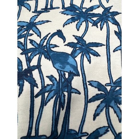 Scotch & Soda Men's 100% Organic Cotton T Shirt Bermuda Palm Print Size XXL - Picture 5 of 9
